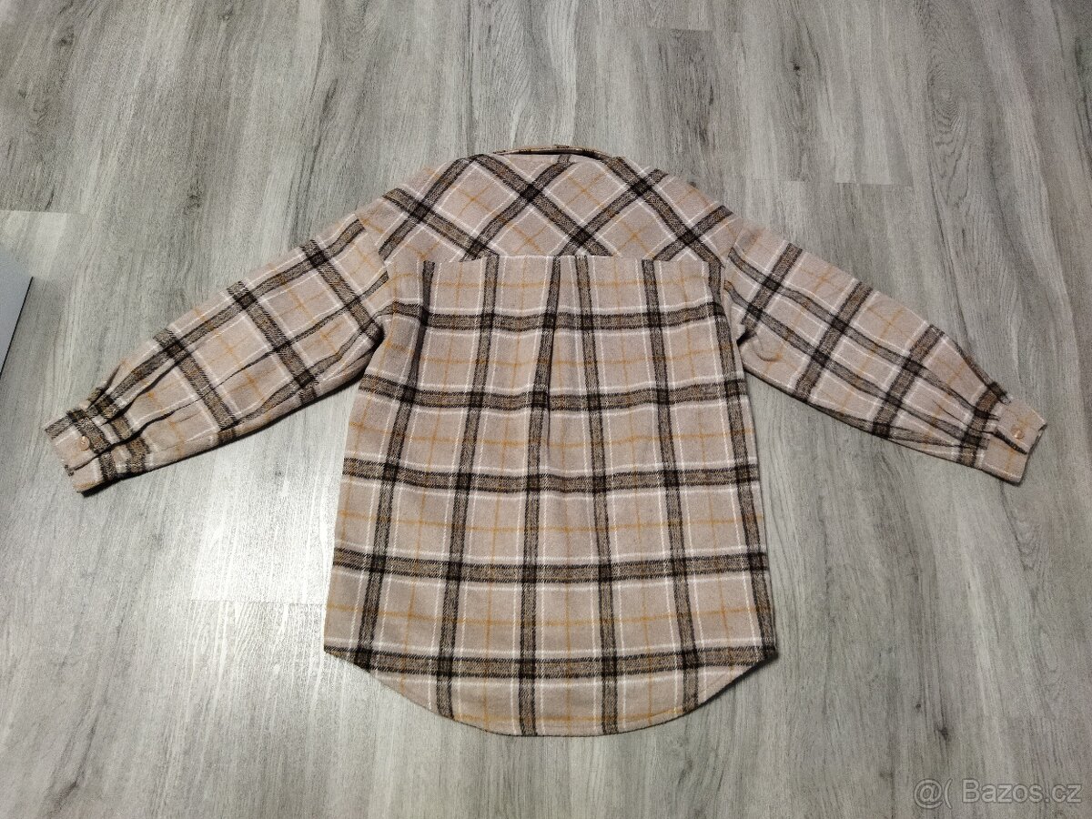 Košilová bunda, kabát vel. XXS NOVÁ - 3