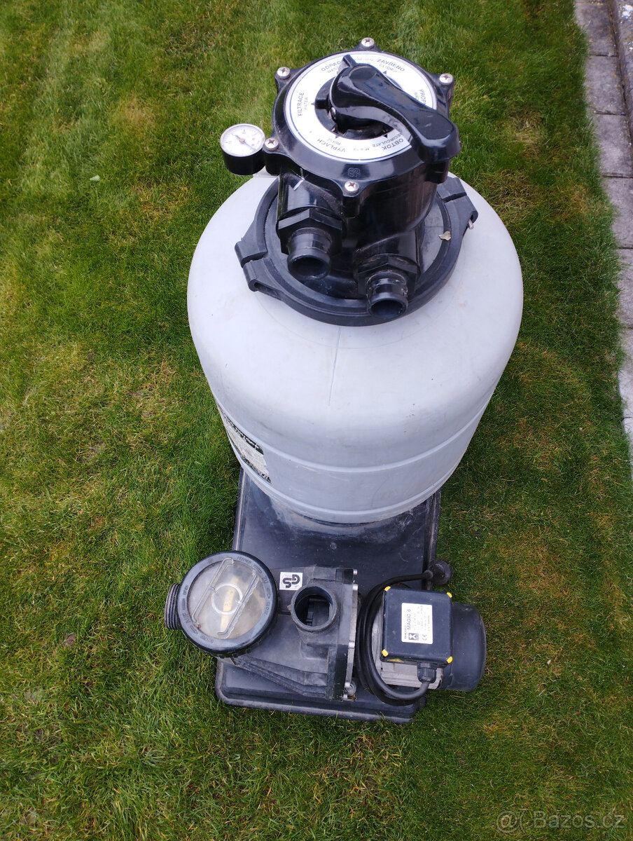 Bazénová filtrace AZURO 6 na 50 kg písku - 3