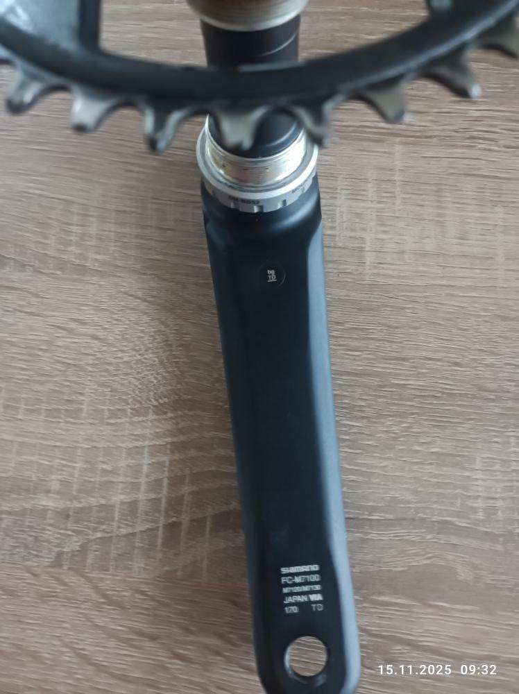 Shimano SLX FC-M7100-2 kliky 36z/12 r.se střed. složenim - 3