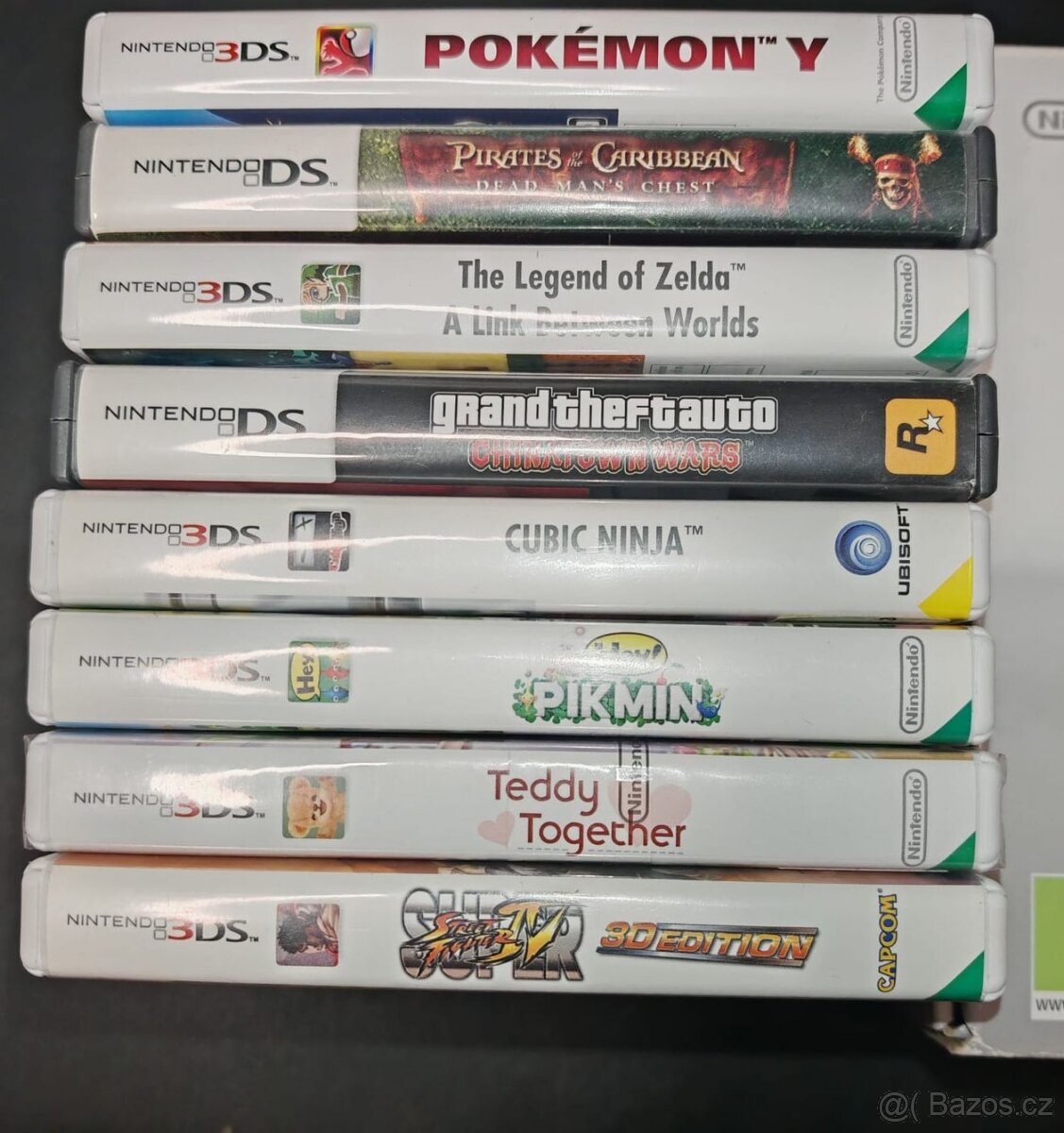 SBÍRKA NINTENDO 3DS, SWITCH + HRY - 3