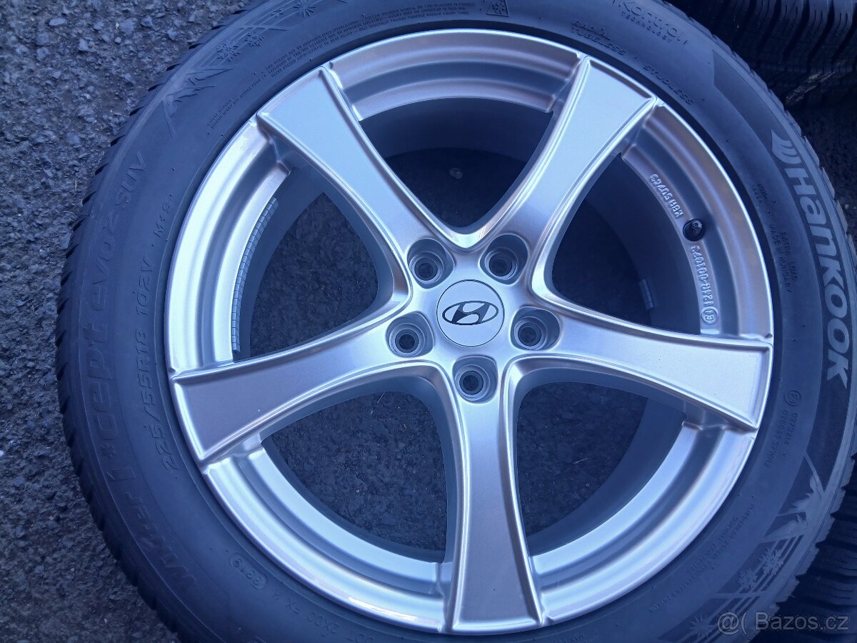 P- Sada NEJETÝCH Alu kol Borbet 225/55R18 zimní - 3