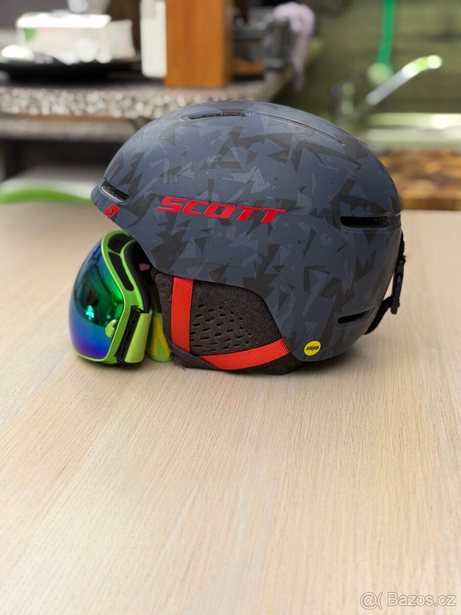 Lyžařská snowboard SCOTT helma M - 3