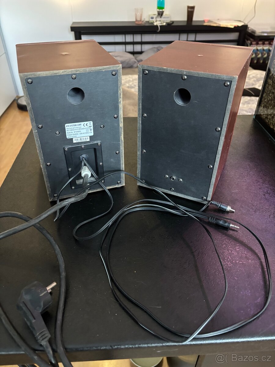 Genius SP-HF800X dřevěné 2.0 repro - 3