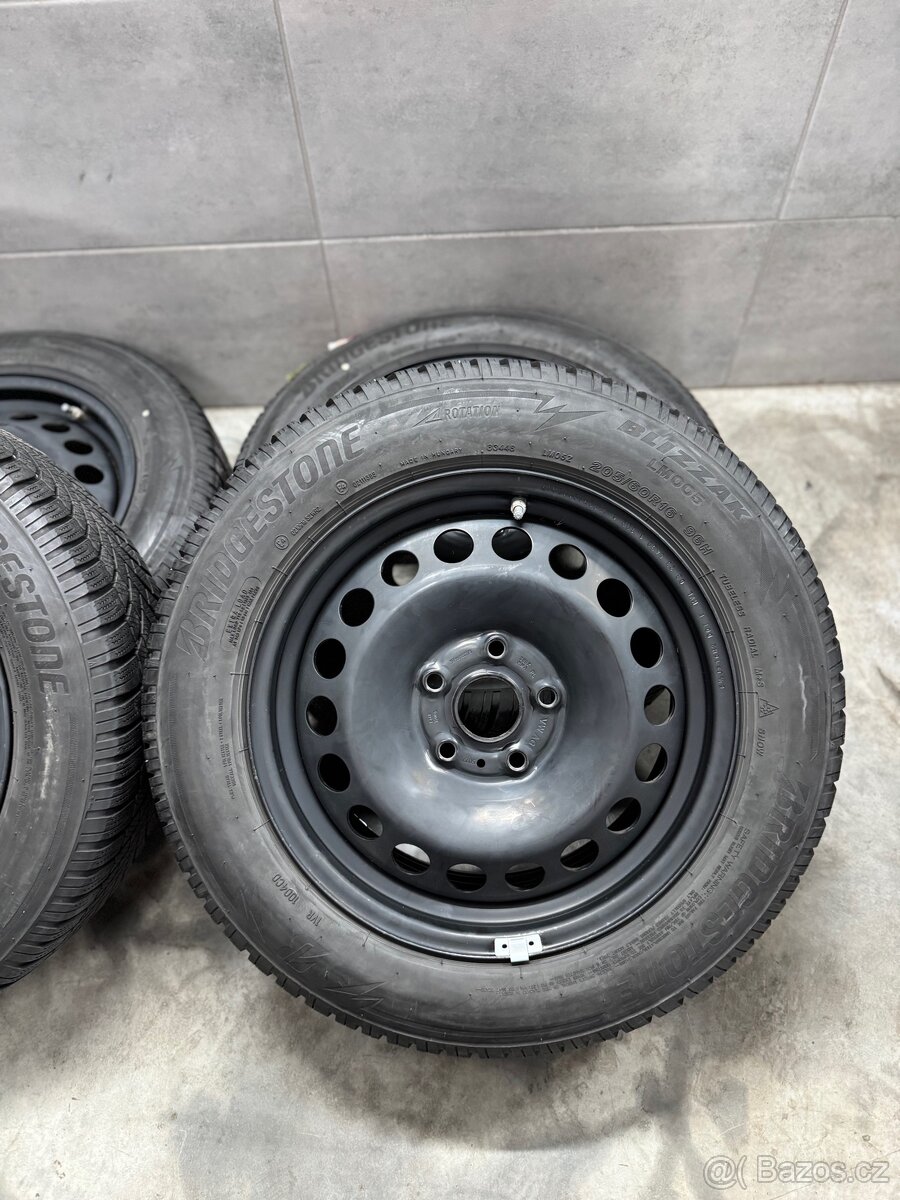 ZIMNÍ SADA VW 205/60/16 TOURAN OCTAVIA - 3