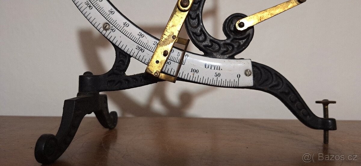 Německá starožitná litinová dopisní váha 1925 - 3