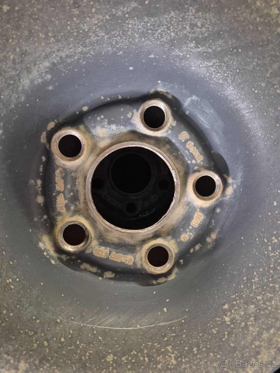 Plechové disky 5x100 R15 ET 38 - 3