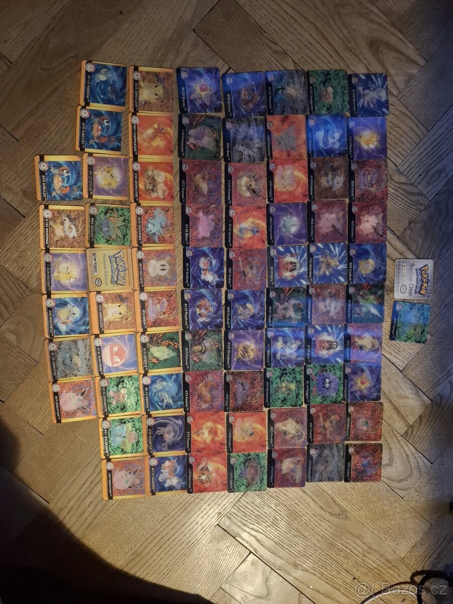 Pokémon karty měnící - 3