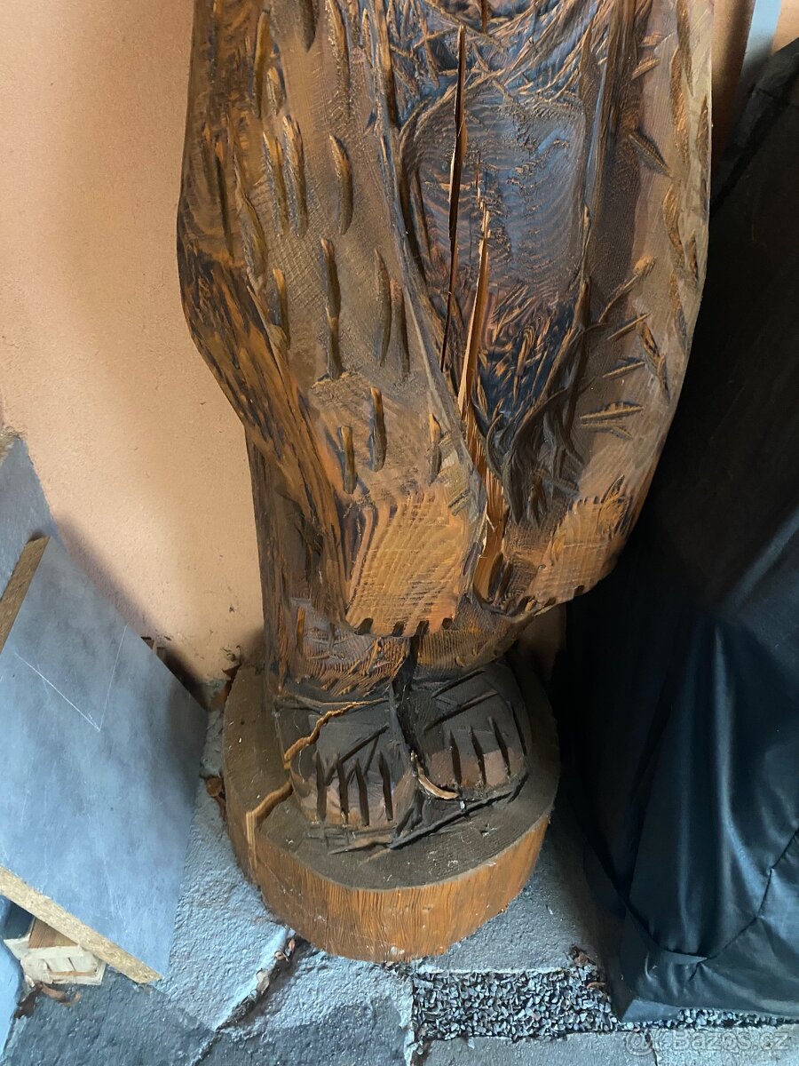 Dřevěný Medvěd 170cm - 3