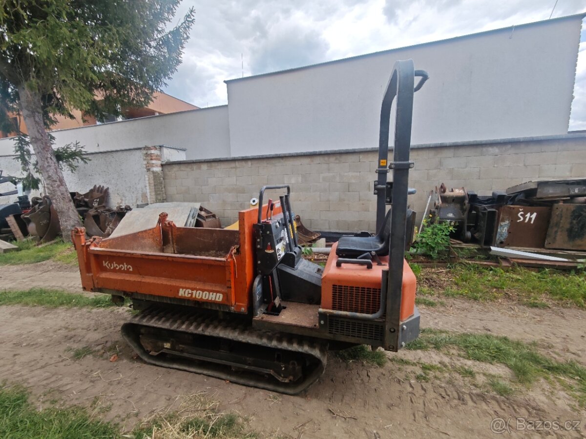 Pásový dumper Kubota KC100HD - 3