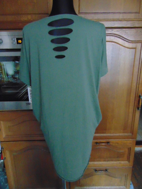 Khaki bavlněné šatičky - 3