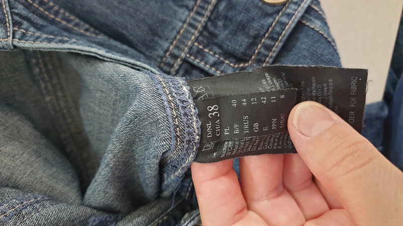 Džínové šaty Taifun - 3