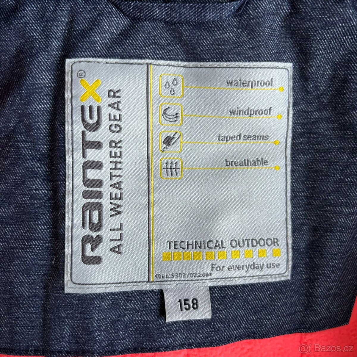 Prodám lyžařskou bundu vel.158 - 3