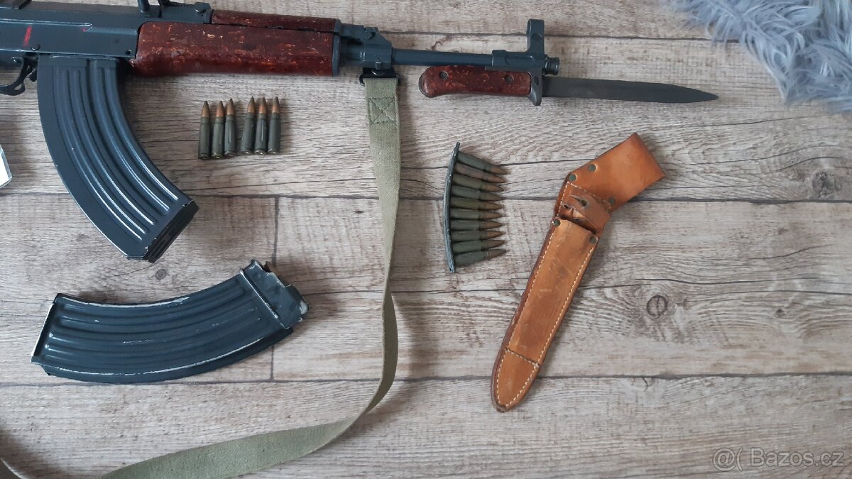 Samopal vz 58 sklopka, padlo - 3