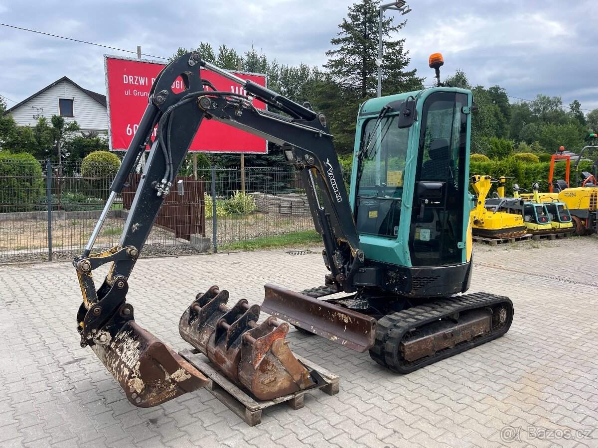 Minibagr minirypadlo Yanmar VIO25-4, JCB CAT Kubota - 3