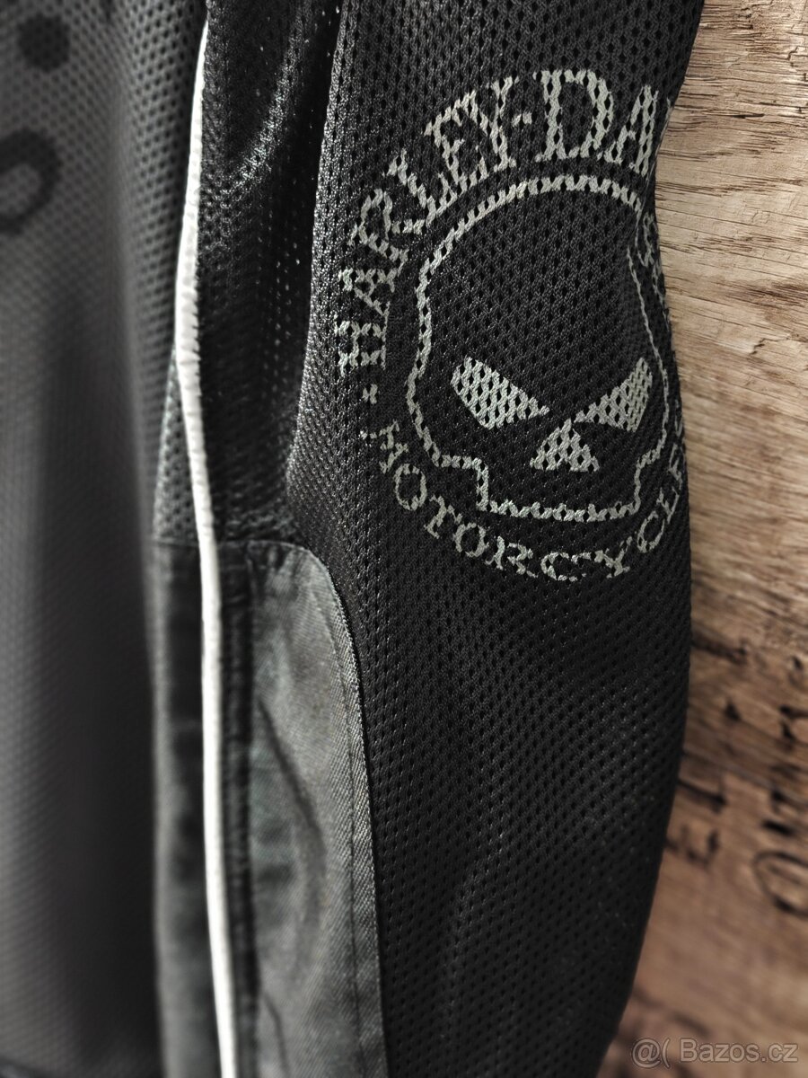 Bunda Harley Davidson Willie G skull mesh XXL - 3