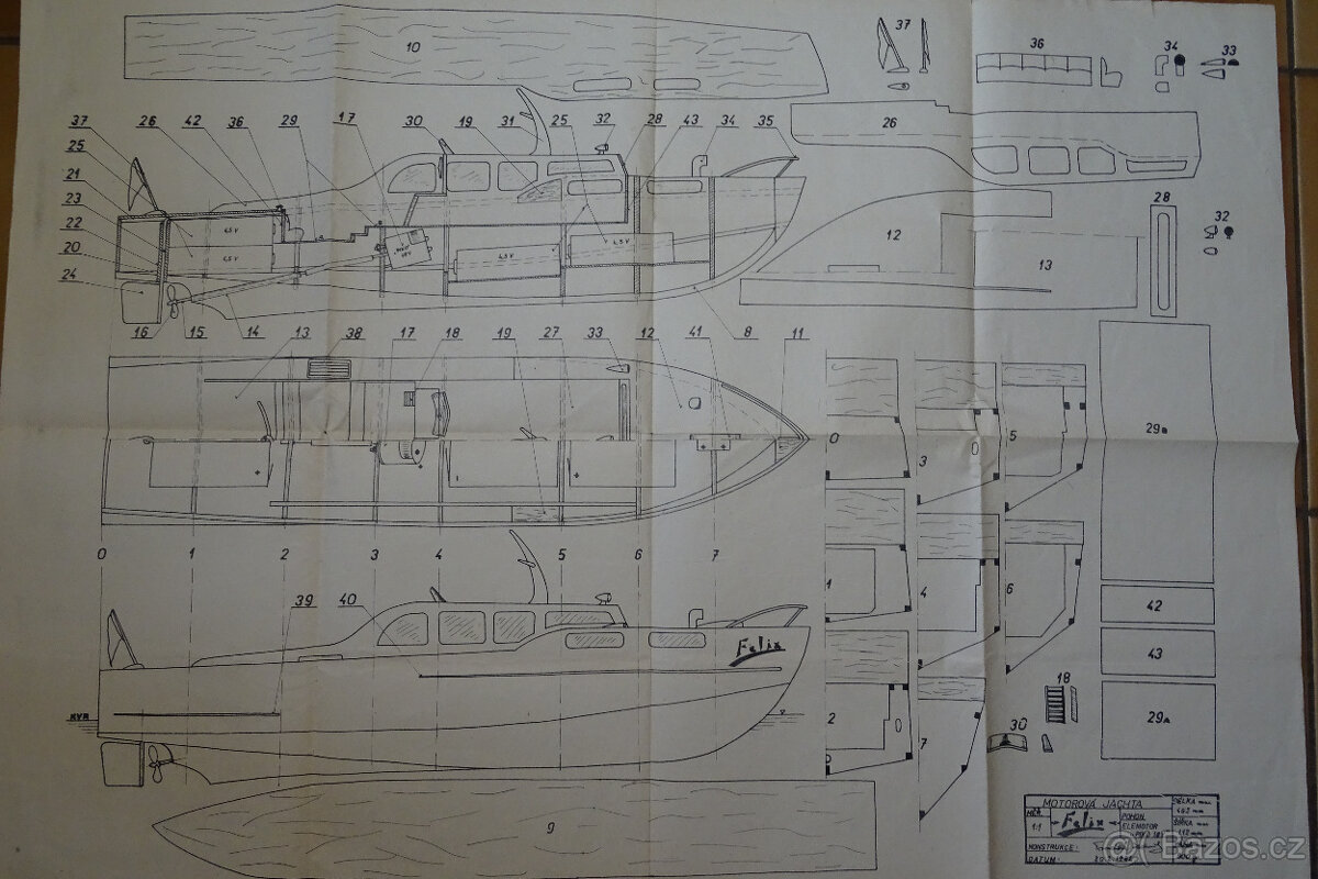Motorová jachta Felix - 3