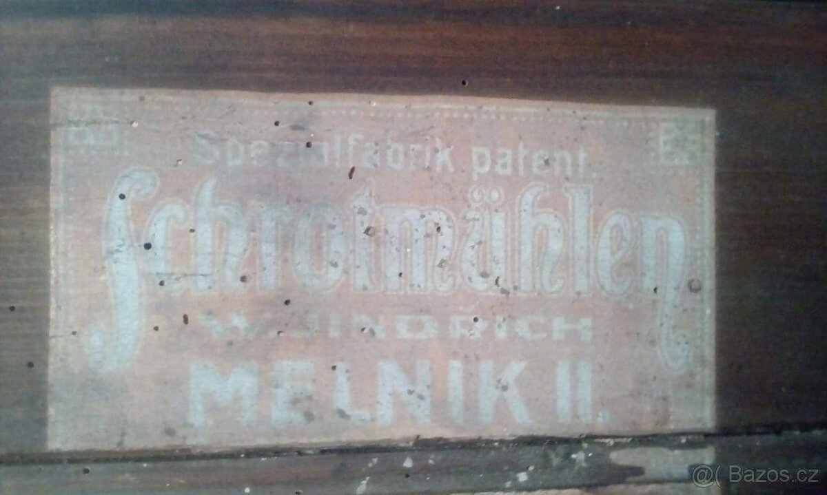 Šroťák na obilí - výroba 60 léta - 3