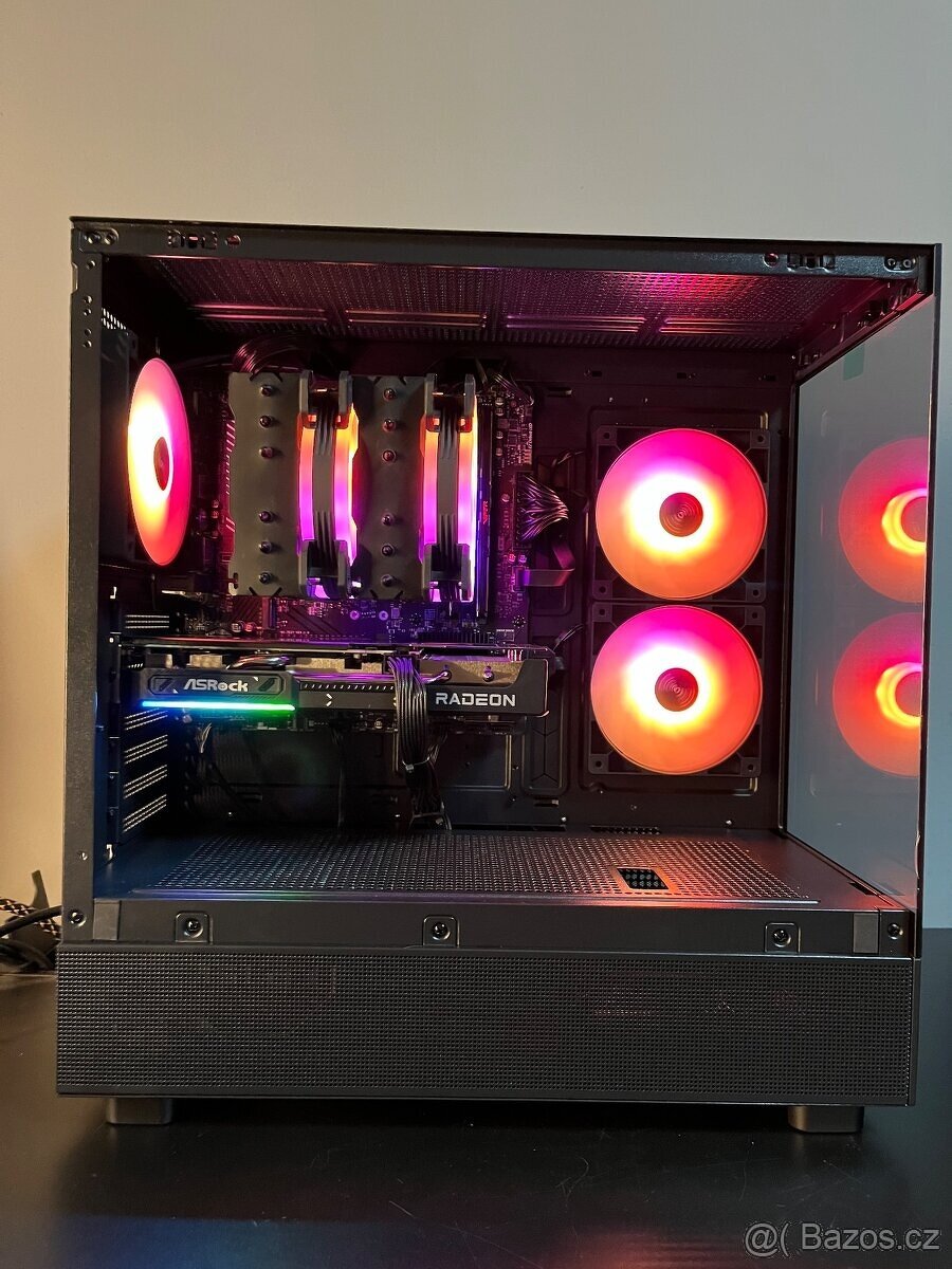 Nový Herní PC: Ryzen 5 7600 /RX 9060 XT 8GB / 32GB DDR5 - 3