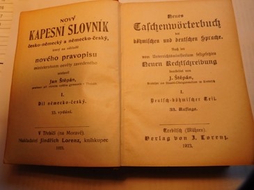 Starý německý slovník pro bibliofila - 3