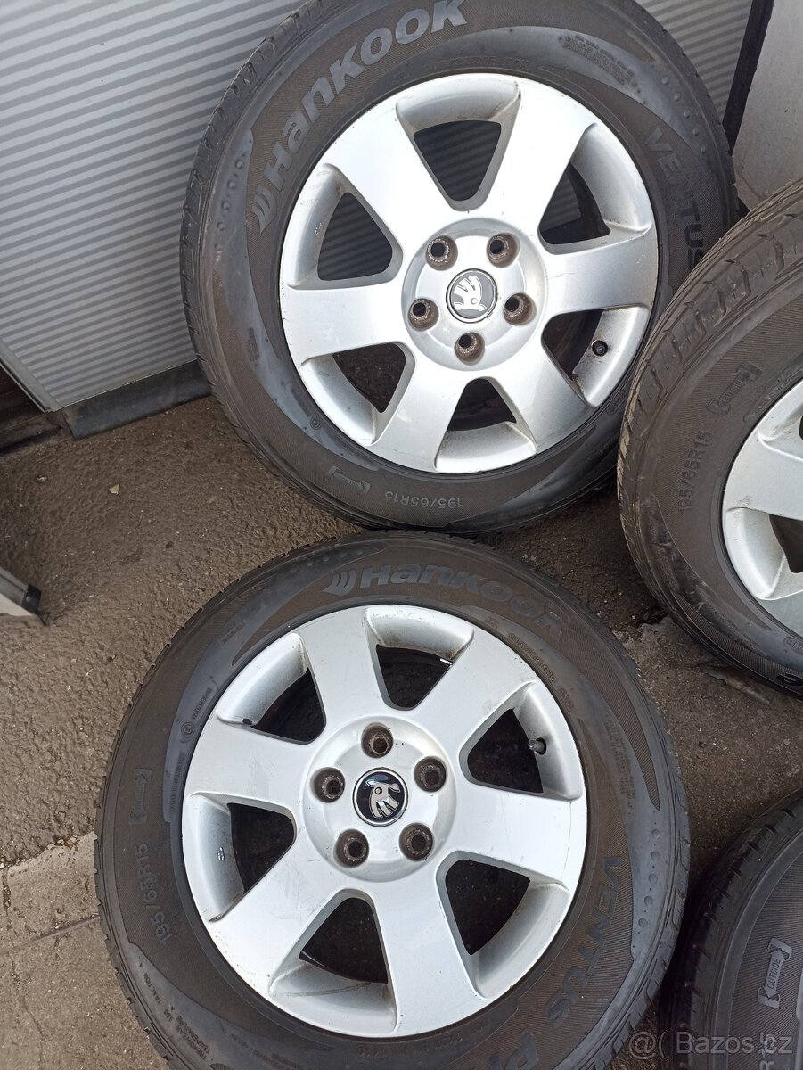 sadu ALU kol originál Škoda Octavia 2 15" - 3