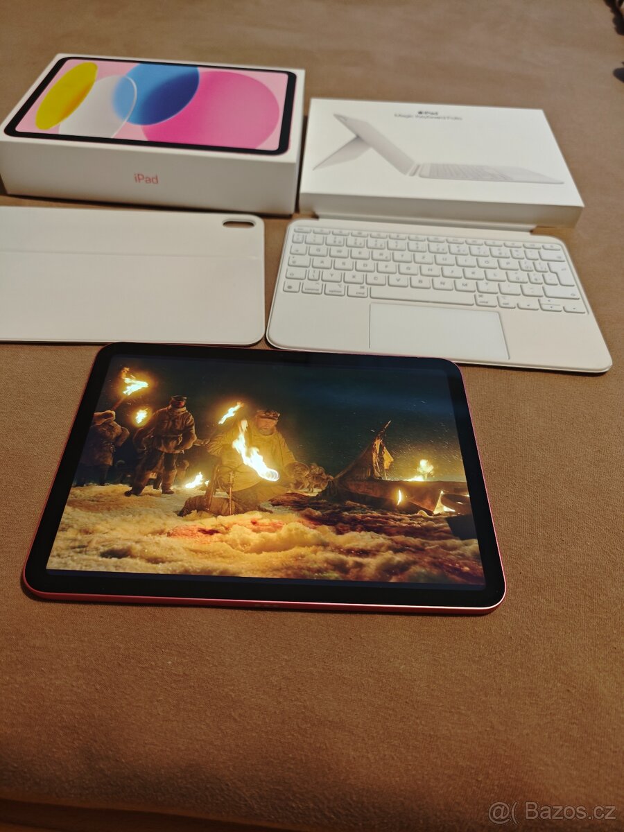 Apple iPad 10.9(2022) pink 64 GB a iPad Magic Keyboard Folio - 3