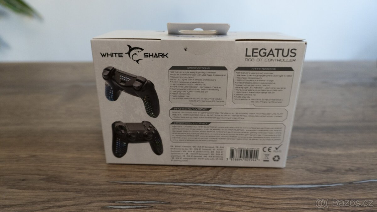 White Shark Legatus – herní ovladač (gamepad) - 2x - 3