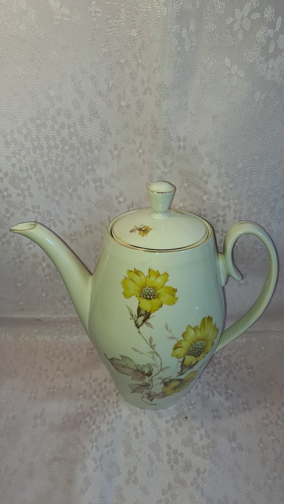 RETRO PORCELÁNOVÁ ČAJOVÁ KONVIČKA - 3