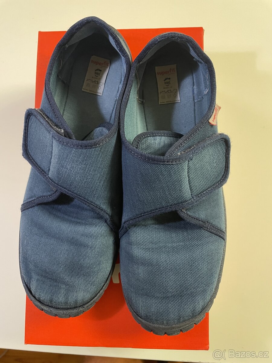 Dětské přezůvky Superfit vel. 37 modré - 3