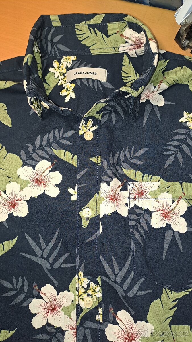 Pánská havajská košile Jack&Jones/S/2x52cm - 3