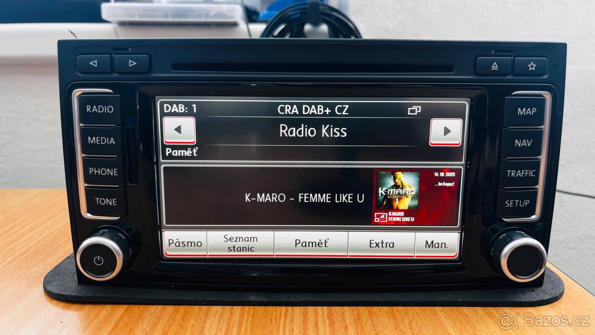 Rádio RNS 510 - Multivan / Touareg - RNS510 - DAB+ LED, SSD - 3