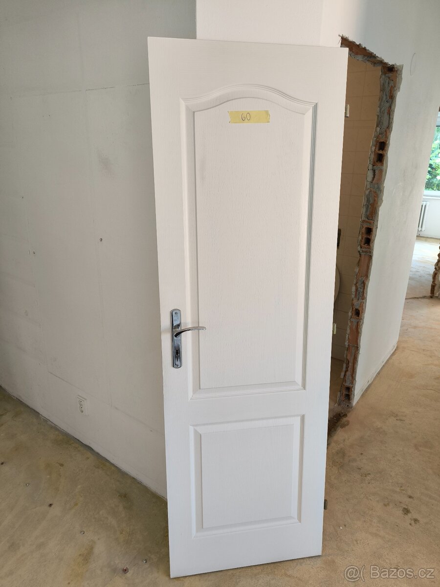 Bílé interiérové dveře falcové - 3
