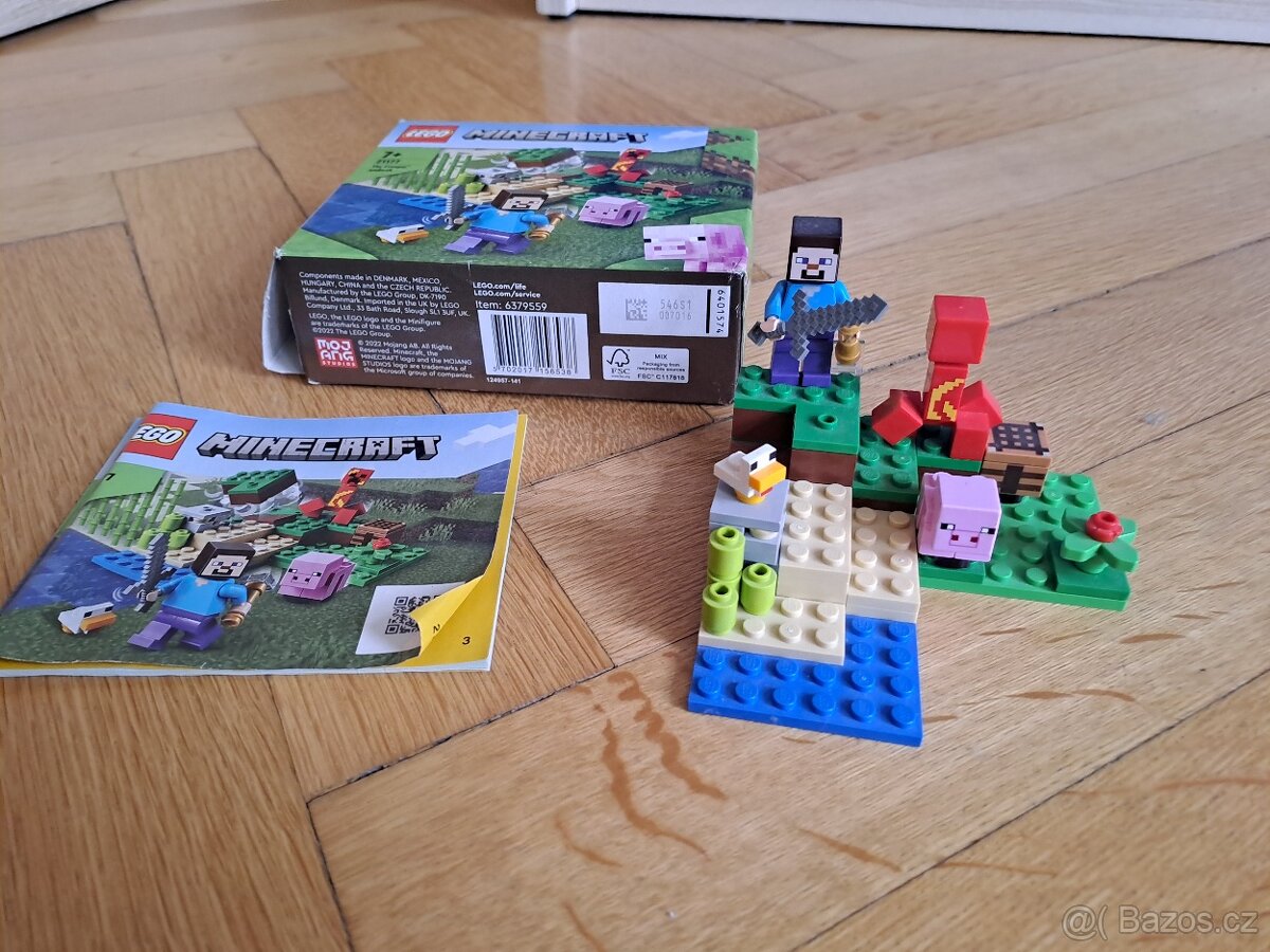 Lego Minecraft 21177 Útok Creepera - 3