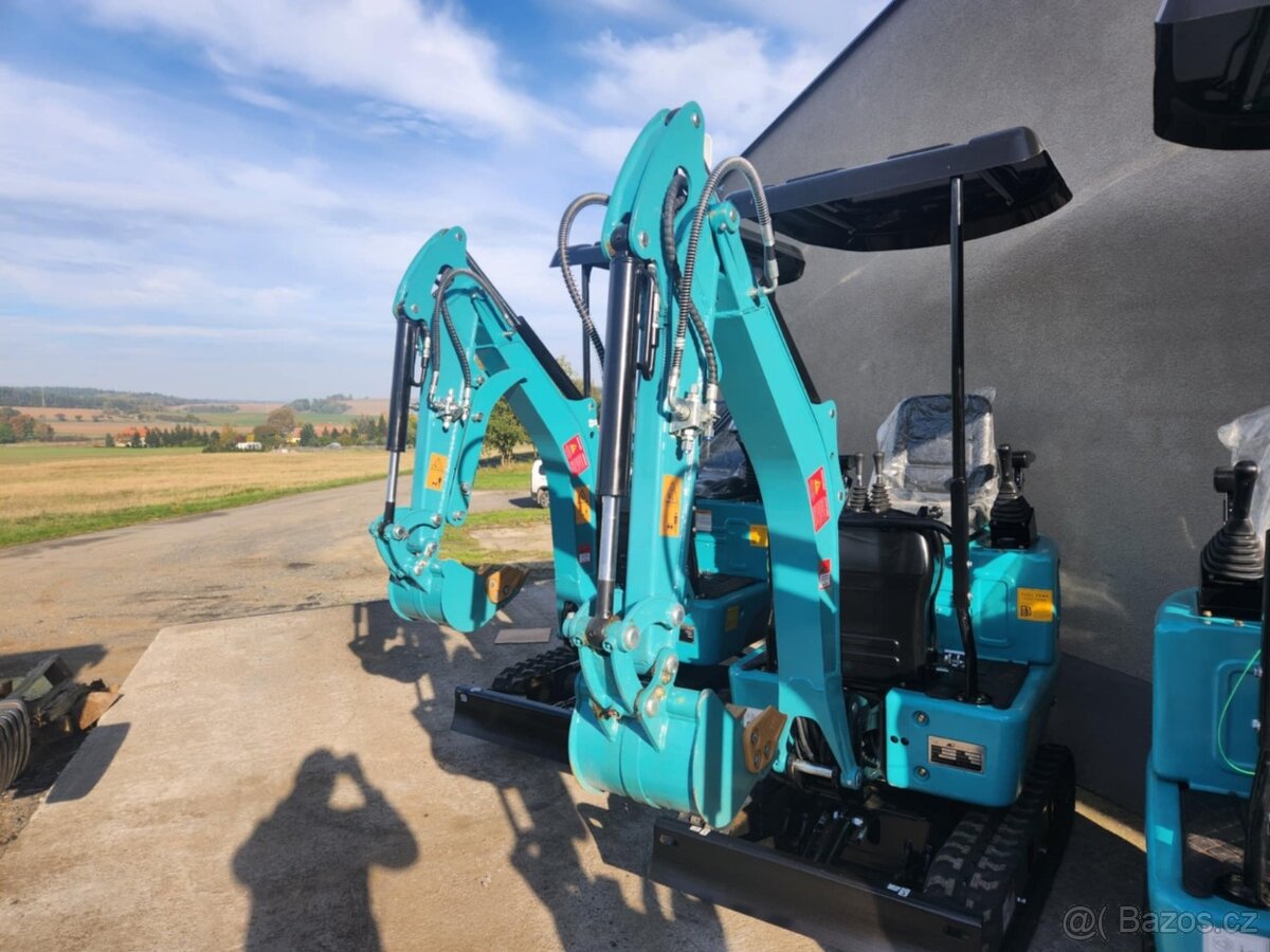 Malotraktor minibagr - 3