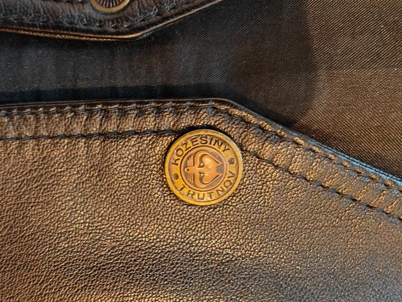 Kožená vesta Kara XXL/56 - 3