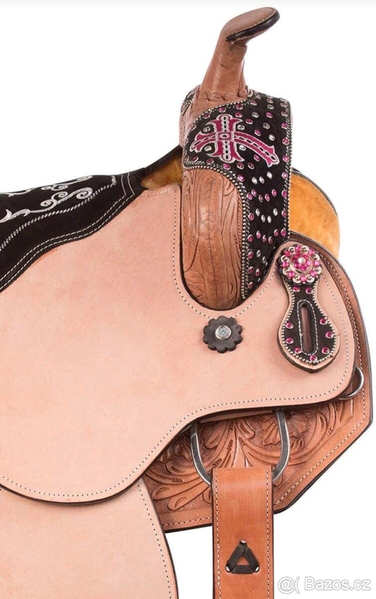 Westernove sedlo z Indie - 3