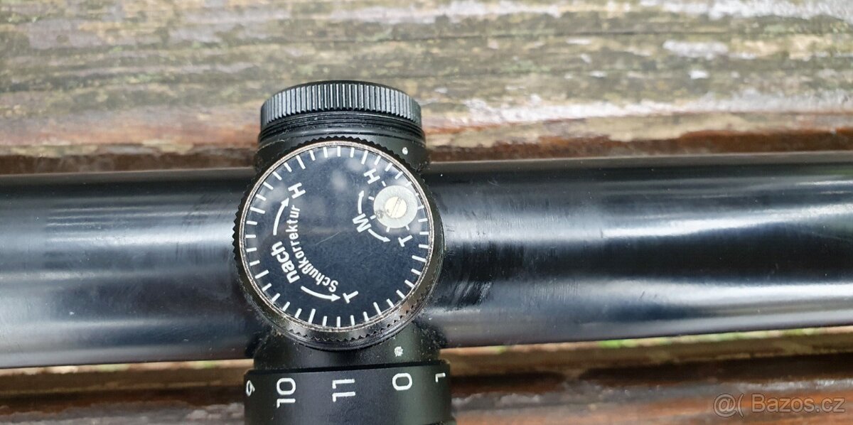 Puškohled optika Schmidt Bender s cervenym bodem 6x42 - 3