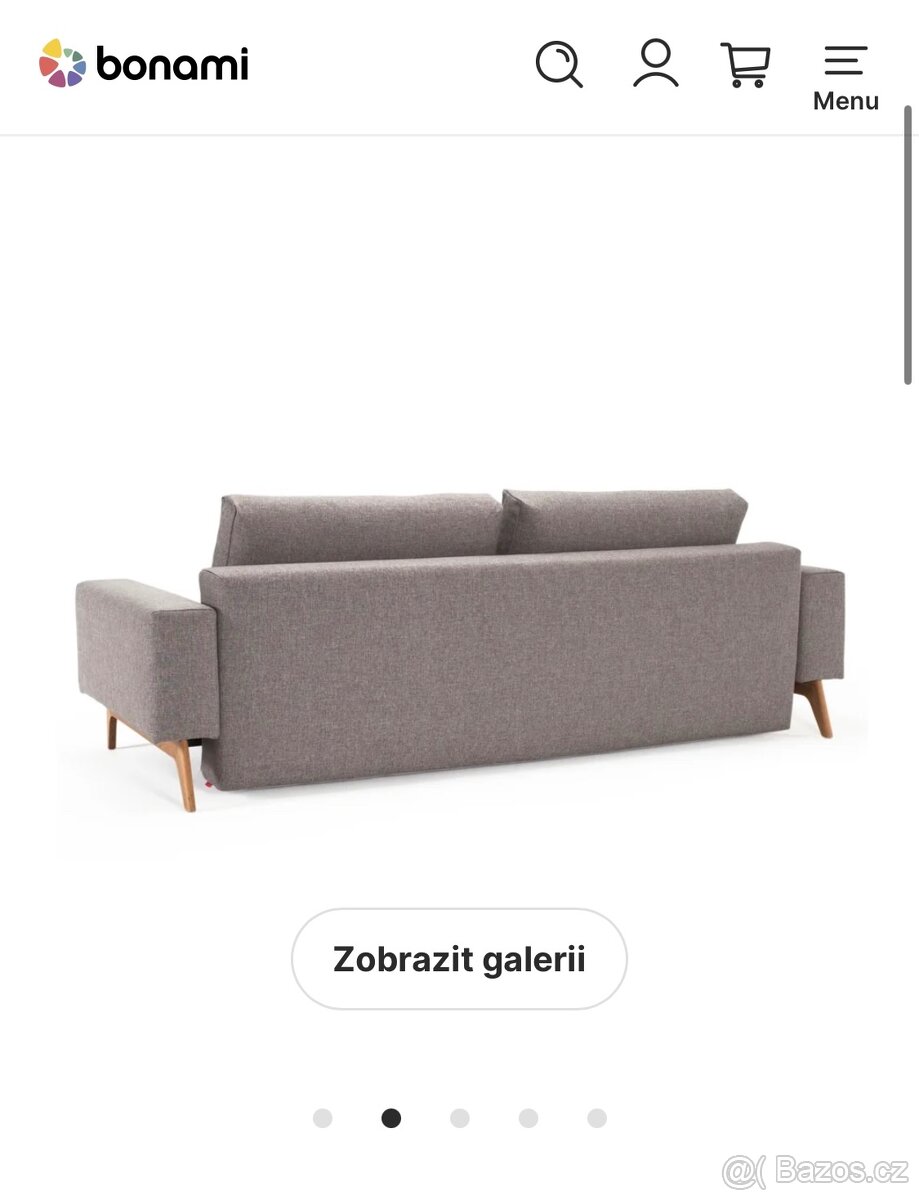 Luxusní dánská rozkládací pohovka - 3