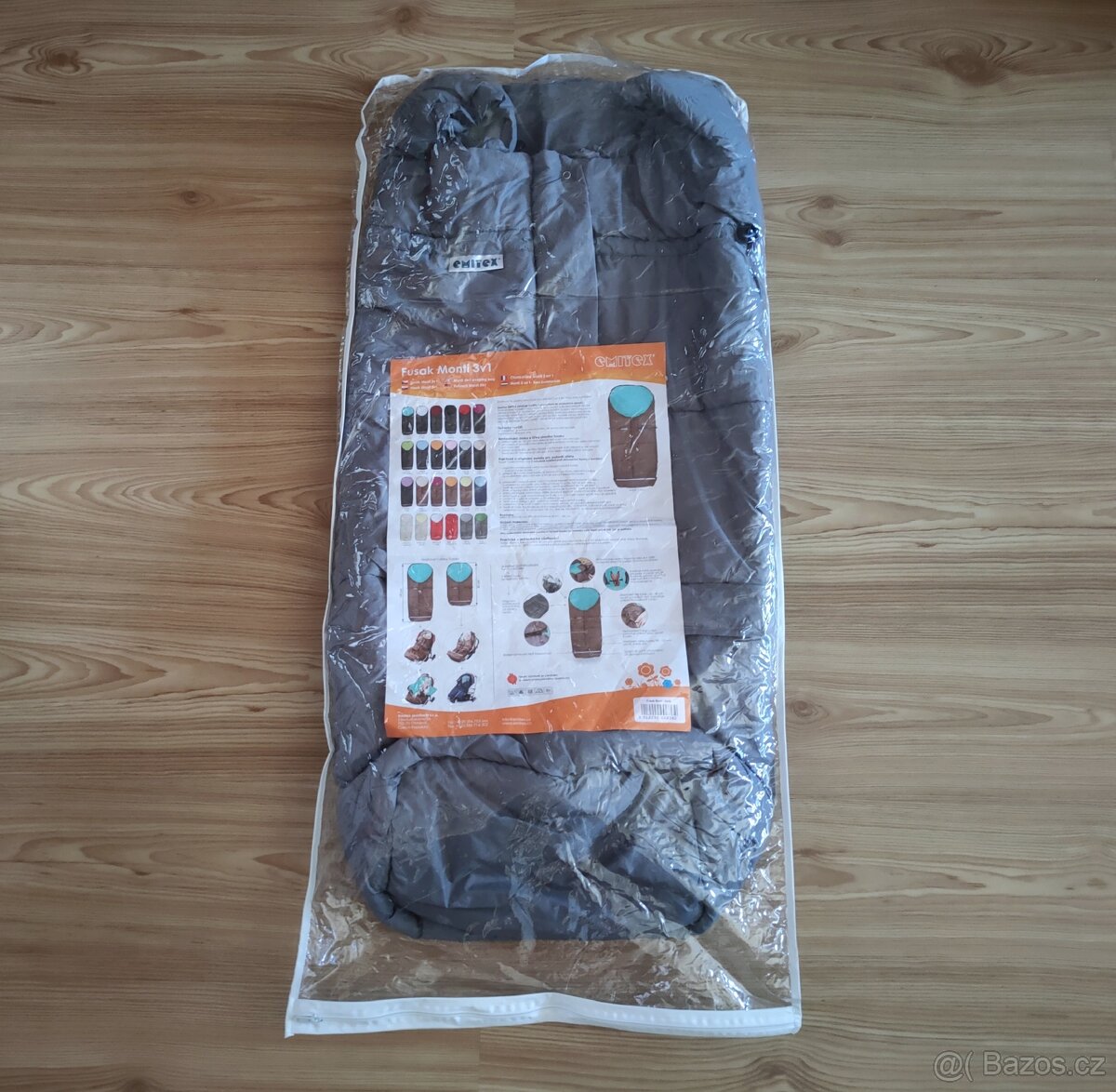 Teplý rostoucí fusak do kočárku/vajíčka - 3