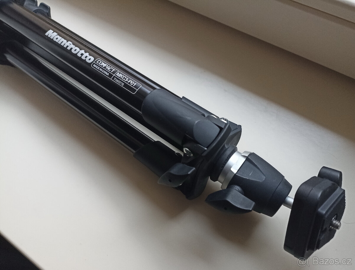 MANFROTTO MKC3-P01 - stativ hliníkový - 3