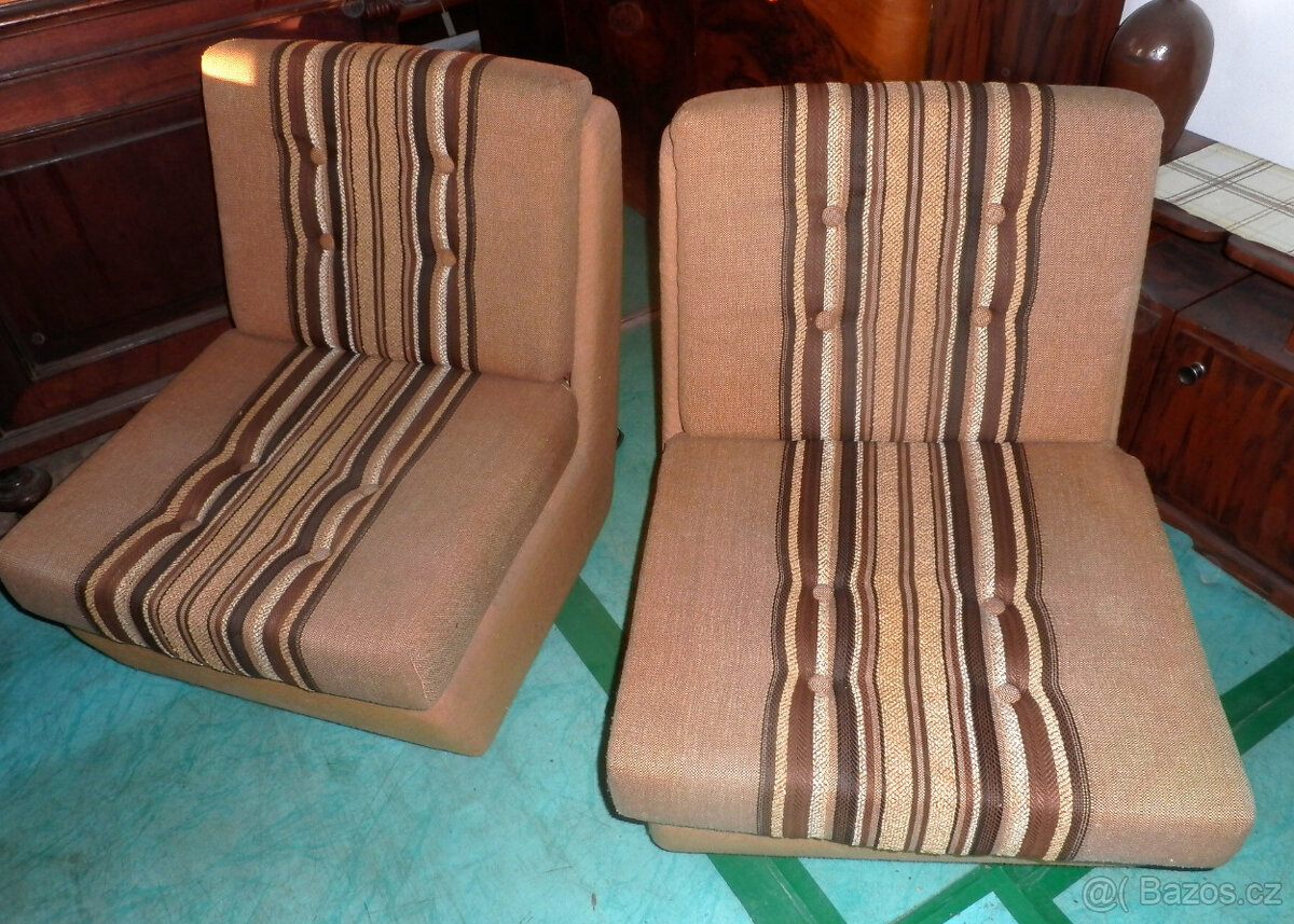 Gauč rozložitelný na 2 křesla - 3