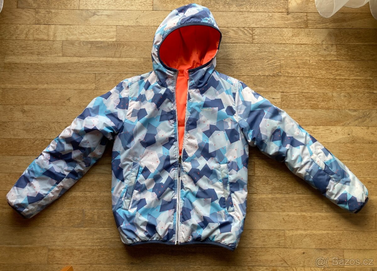 Oboustranná zimní bunda zn. Wedze, vel. 12 let - 3