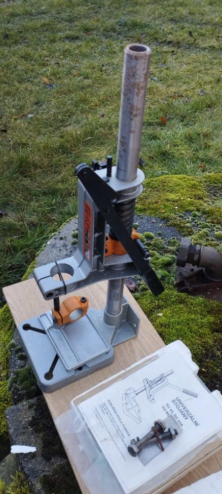 Universální stojan na vrtačku + ruční kotoučová pila - 3