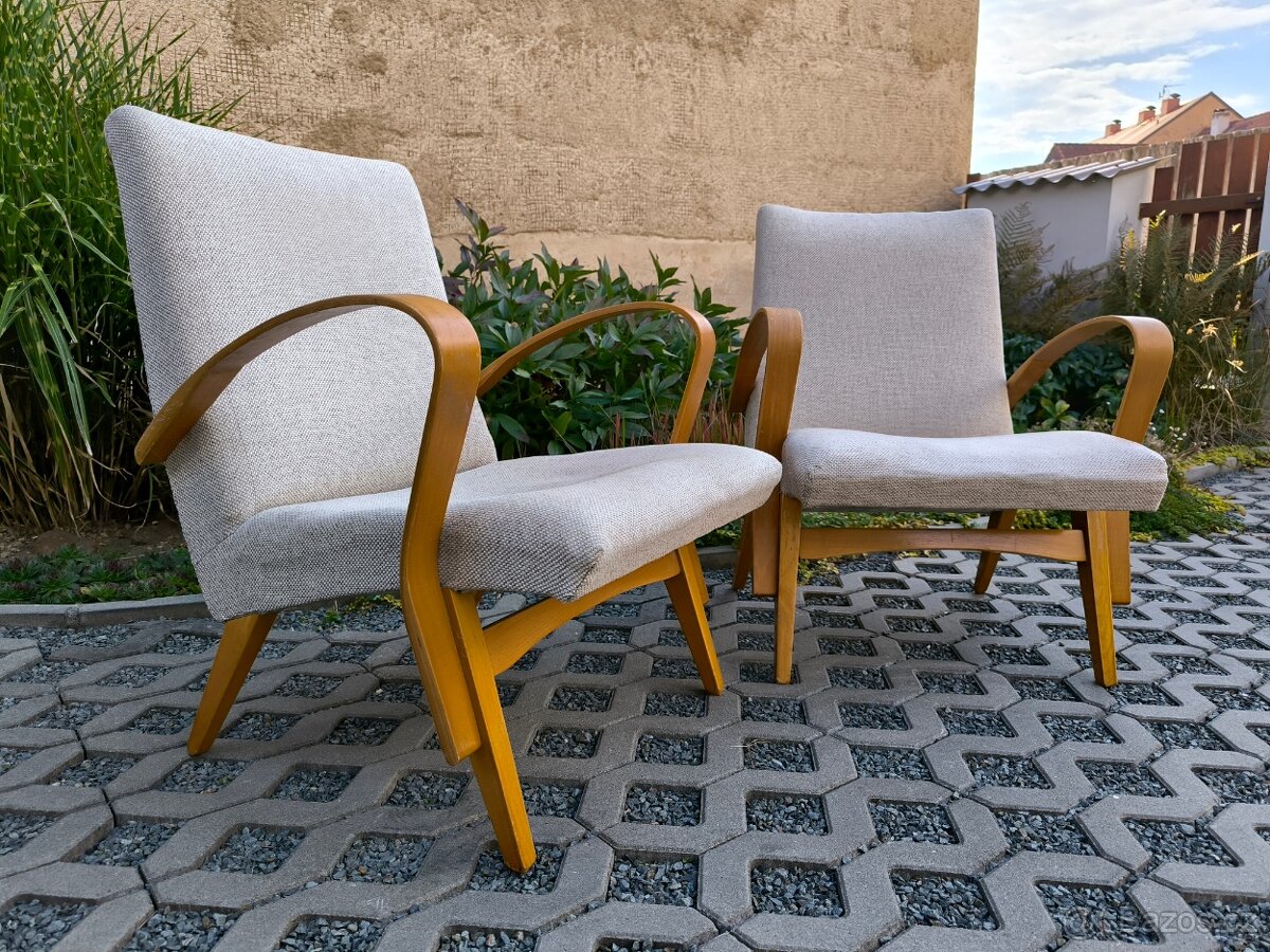 Retro křesla F. Jirák - Tatra Pravenec - 60. léta - 3