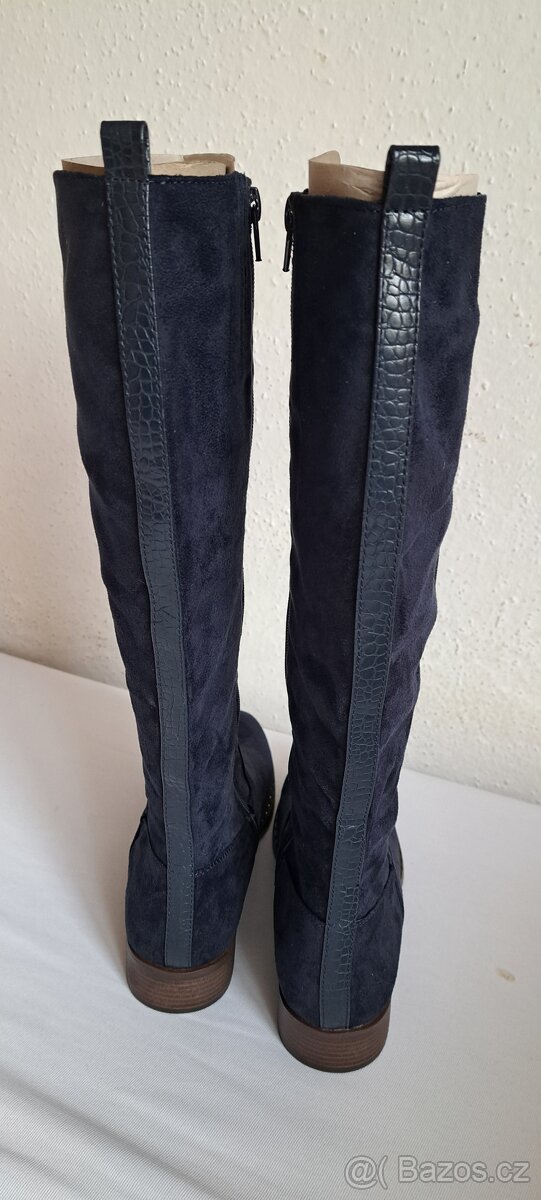 Dámské tmavomodré KOZAČKY Graceland N.O.V.É. - 3