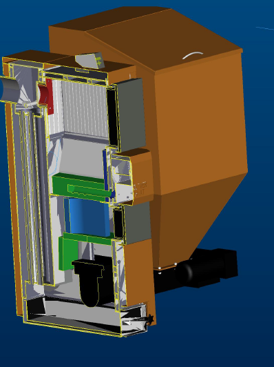 Prodám kombinovaný kotel 22kW - 3