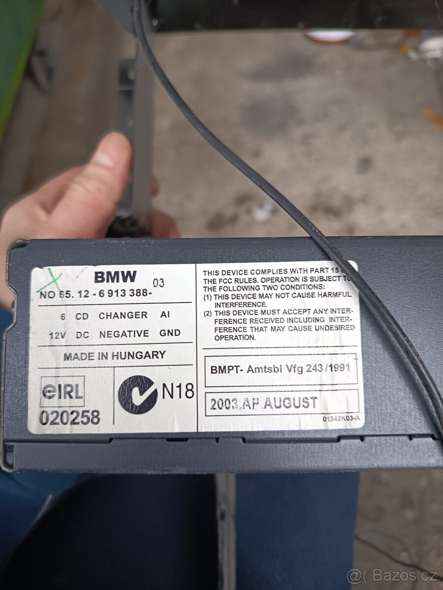 Autorádio BMW X5 e53 - 3