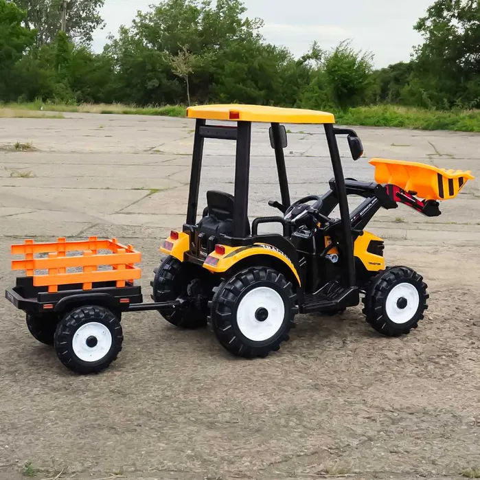 Obrovský dětský elektrický traktor 2x200W | 24V7Ah | dálkový - 3