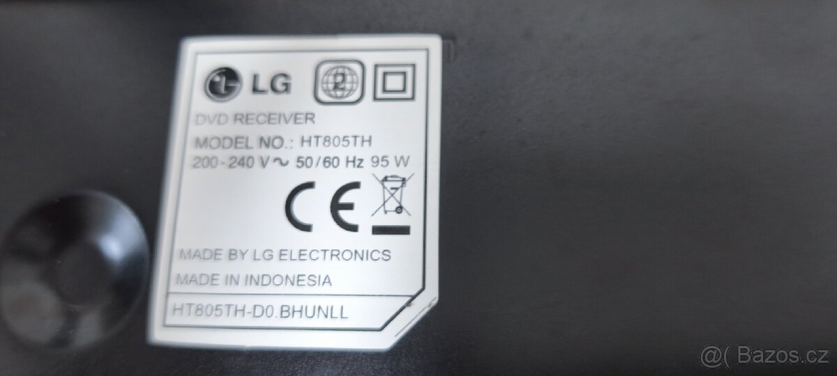 Domácí kino LG 5+1 Ht805Th - 3