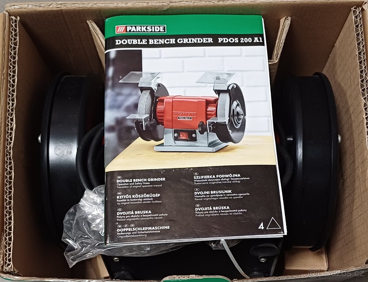 Bruska stolní dvoukotoučová - 3