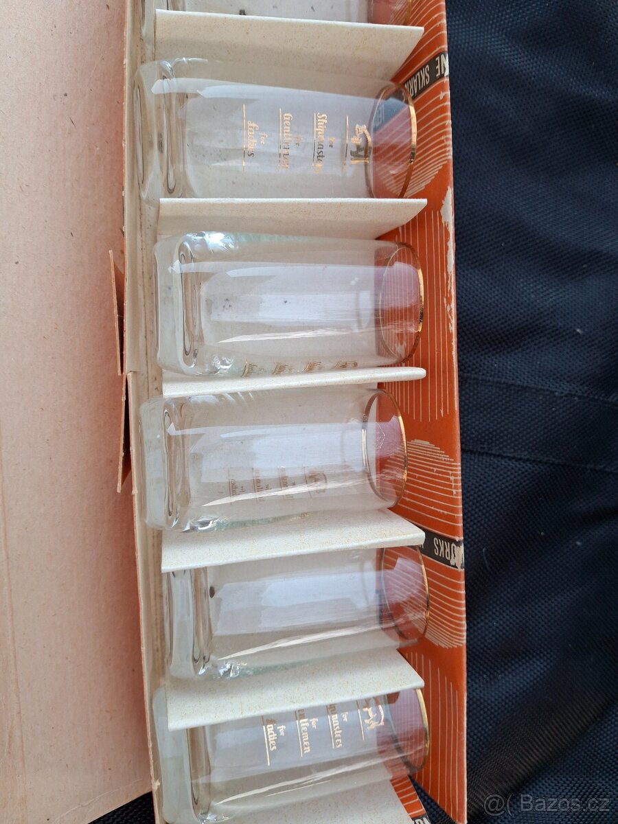 Retro skleničky LEDNICKÉ ROVNE - 3